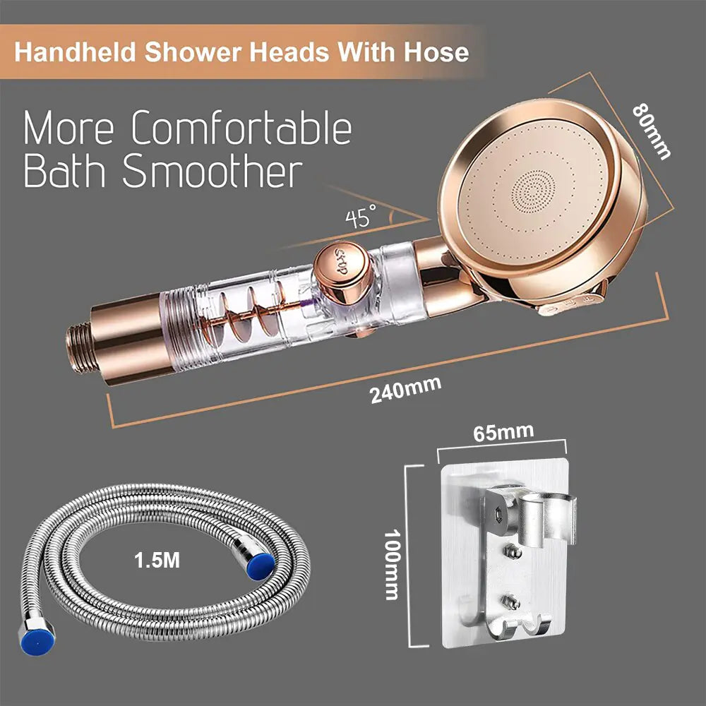 Handheld Turbo Shower Head