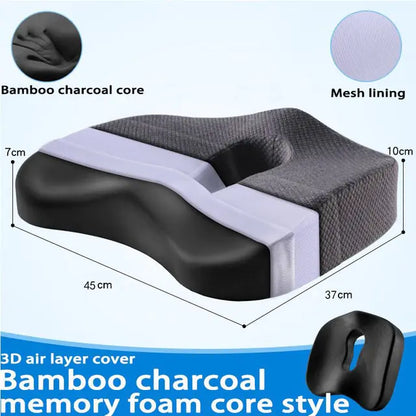 Memory Foam Seat Cushion and Orthopedic Pillow